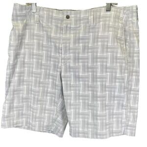 Callaway Shorts Mens Sz 38 Grey Plaid Golf Shorts (R3) NW/OTs